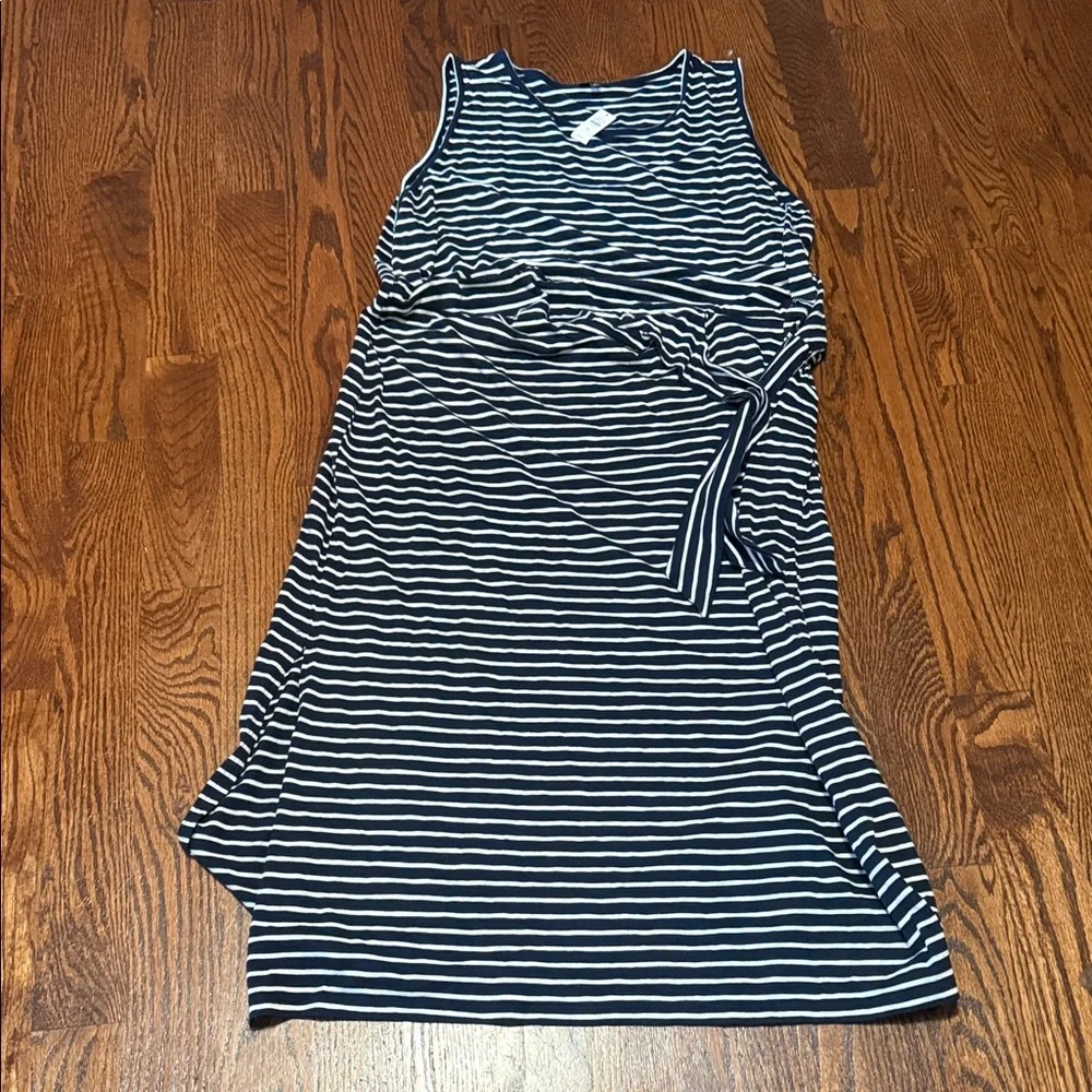 NWT Striped Sleeveless Maxi Dress - Picture 1 of 4